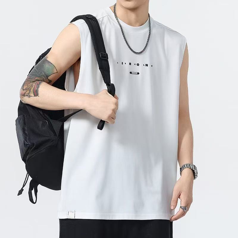 smooth ice-feeling sleeveless T-shirt