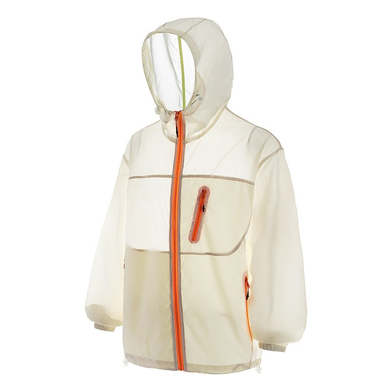 UPF 80+lightweight sun-protection jacket