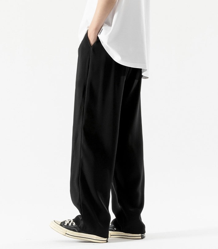 non-winkle,drapey long pants