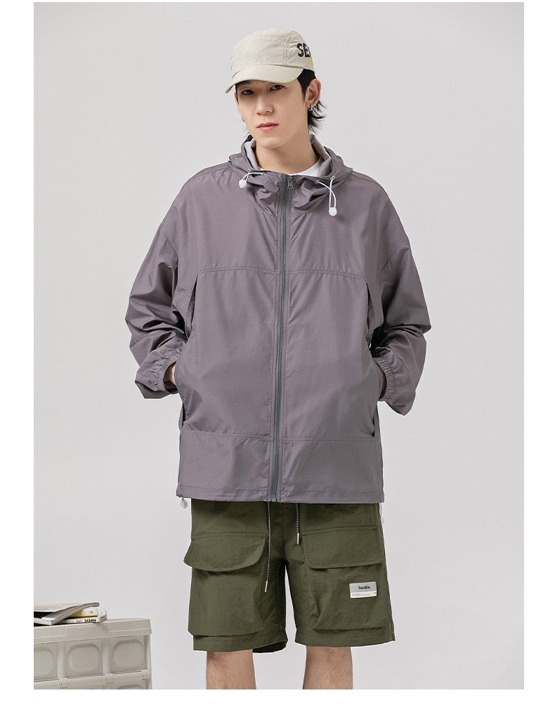 Jaket pelindung matahari pasangan UPF 50+