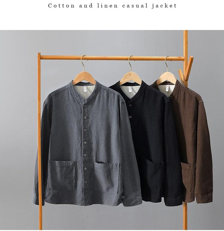 ramie and cotton fashion shirt