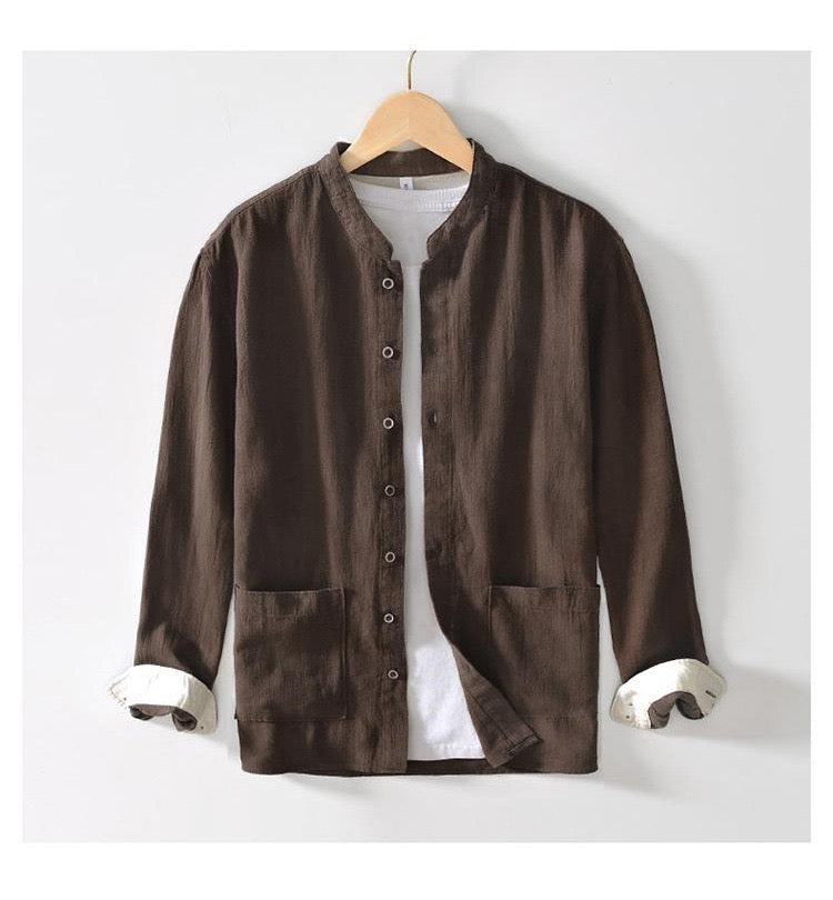 ramie and cotton fashion shirt