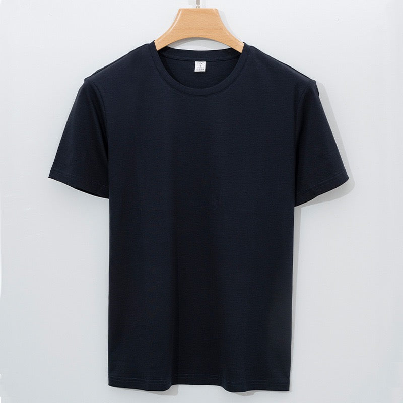 100% high count long staple cotton T-shirt