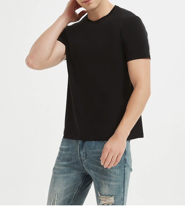 100% high count long staple cotton T-shirt