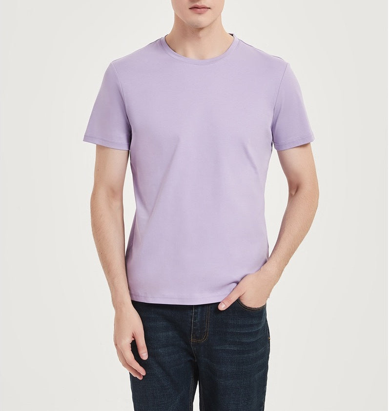 100% high count long staple cotton T-shirt