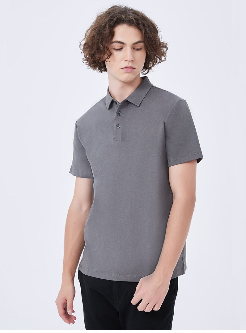 high quality long staple cotton polo shirt