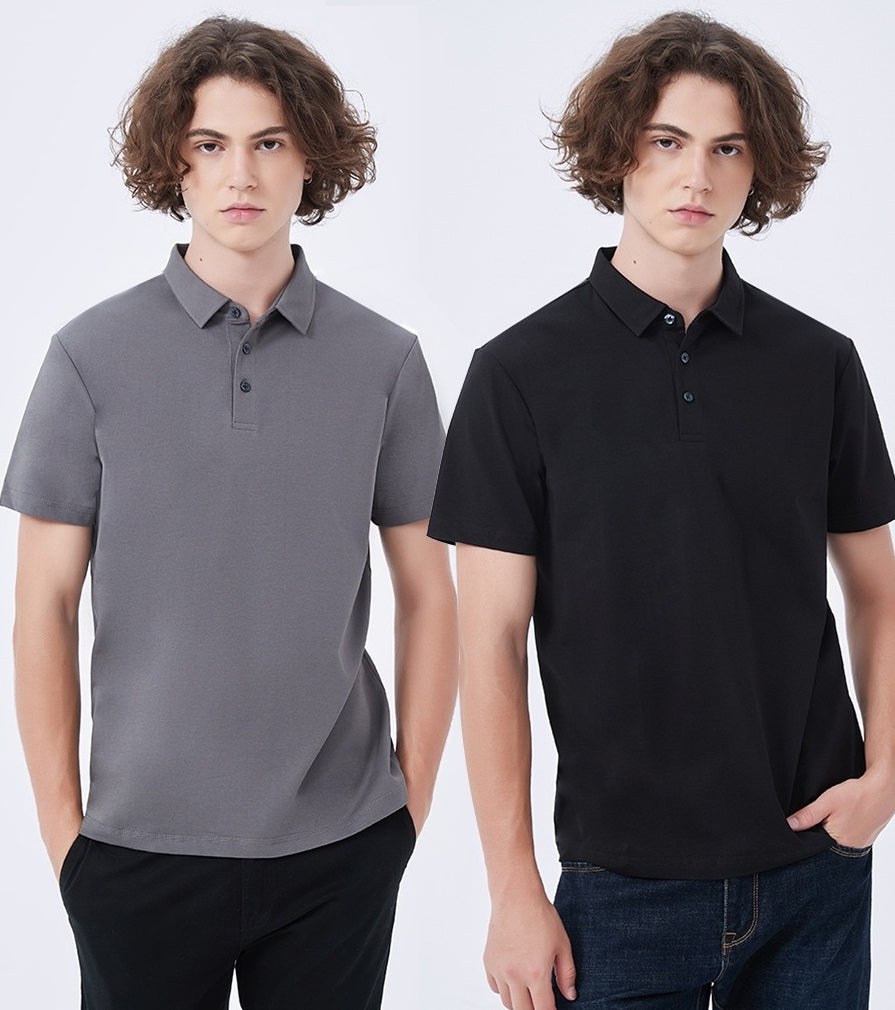 high quality long staple cotton polo shirt