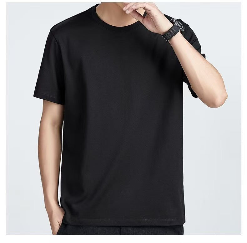 100% cotton soild color T-shirt
