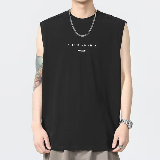 smooth ice-feeling sleeveless T-shirt