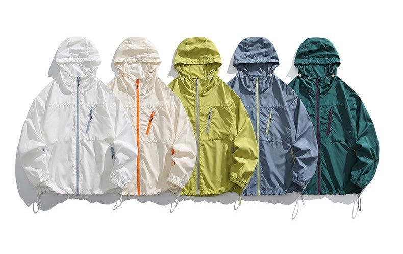 UPF 80+lightweight sun-protection jacket