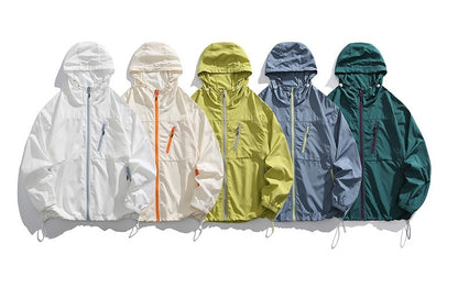 UPF 80+lightweight sun-protection jacket