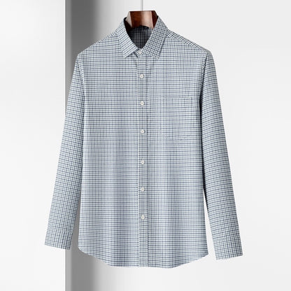 100% cotton high quality long sleeve Plaid Shirt