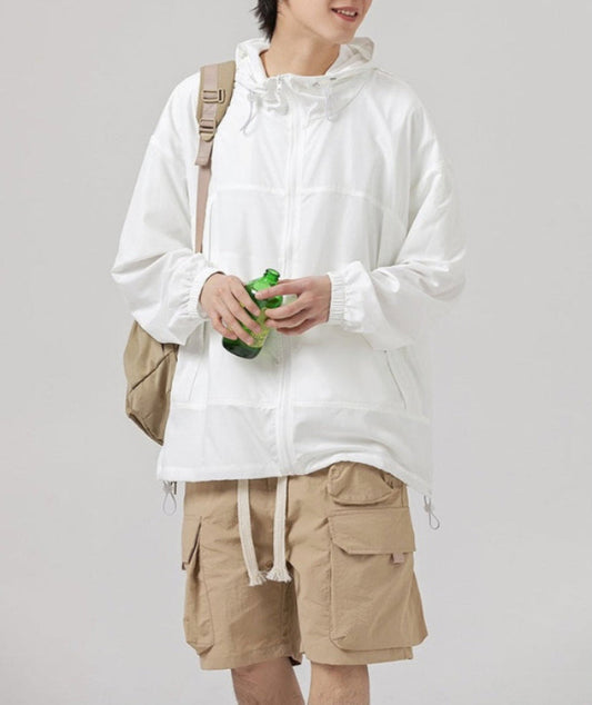 UPF 50+ couple sun-protection jacket