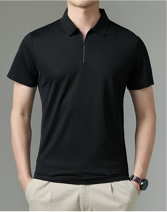 soomth anti-wrinkle farbic bussiness polo shirt