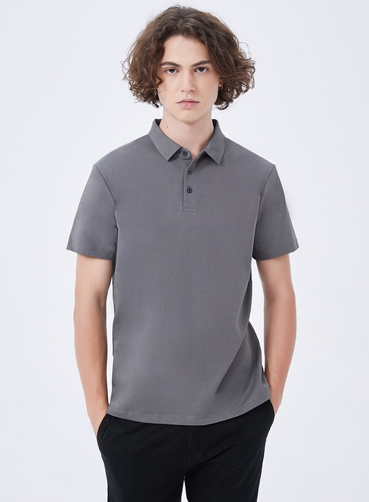 high quality long staple cotton polo shirt